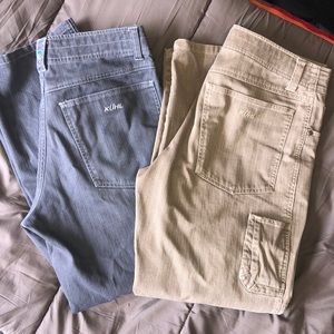 2 PAIR: KUHL Mens Outdoor Pants
